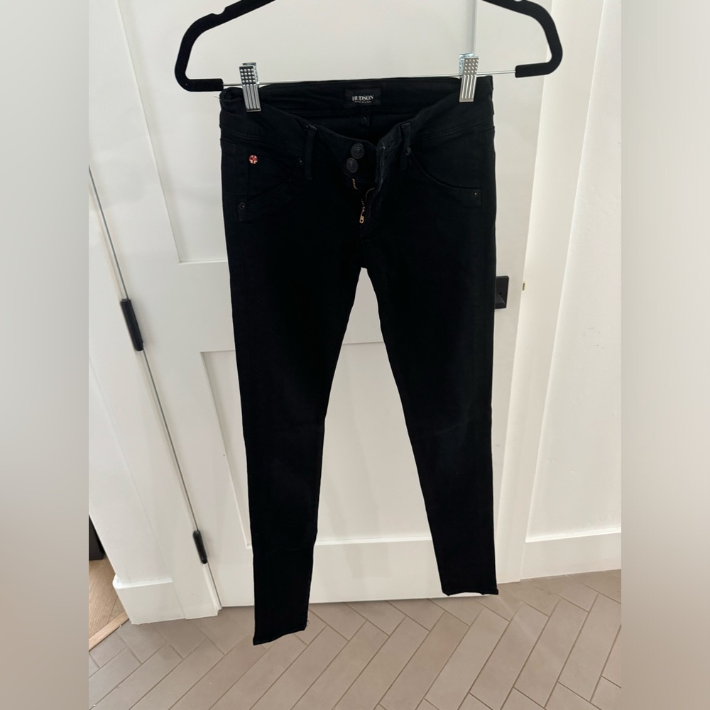 Black Hudson Skinny Jeans